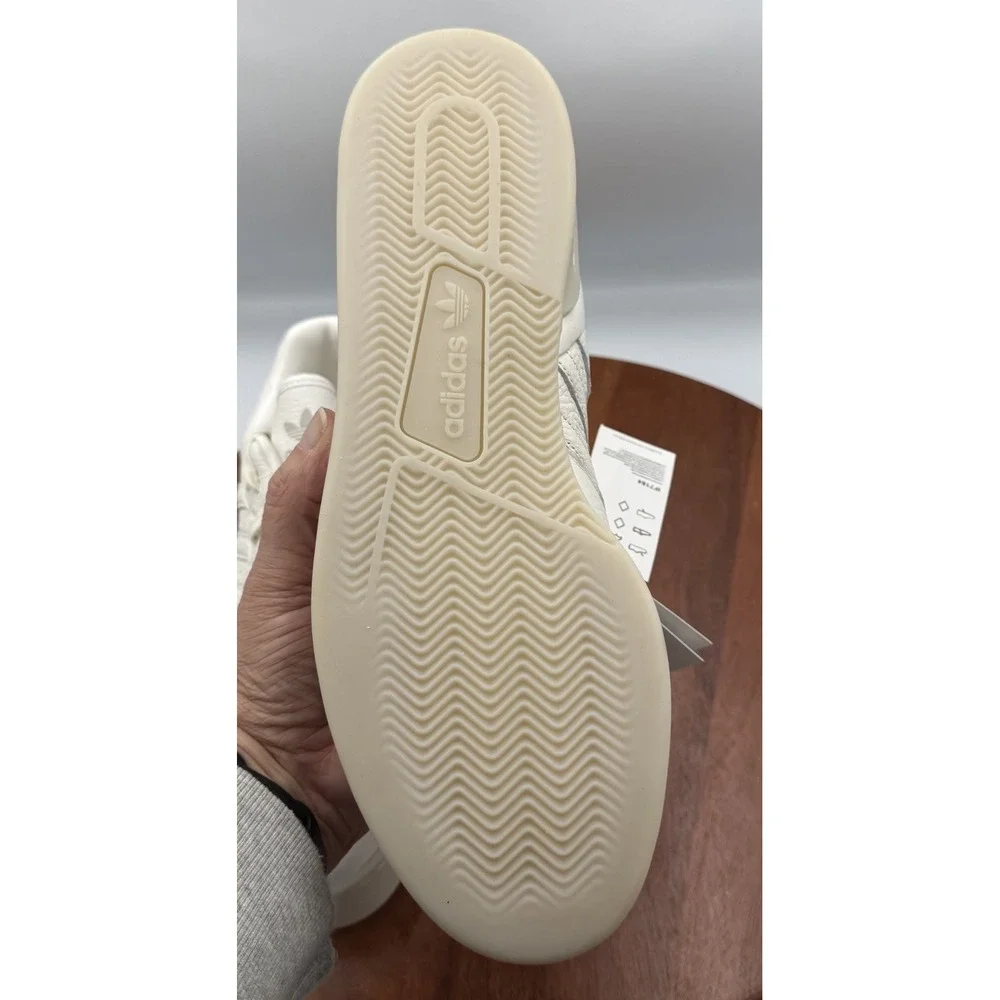 Adidas Rivalry‎ Leather Lux Low Sneakers Cream White/Alumina Men's 11.5/W12.5